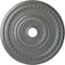 Ekena Millwork Cole Ceiling Medallion (Fits Canopies up to 9 1/8"), 25 3/8"OD x 3 3/8"ID x 1 3/8"P, Platinum CM25COPLS - alternate 1